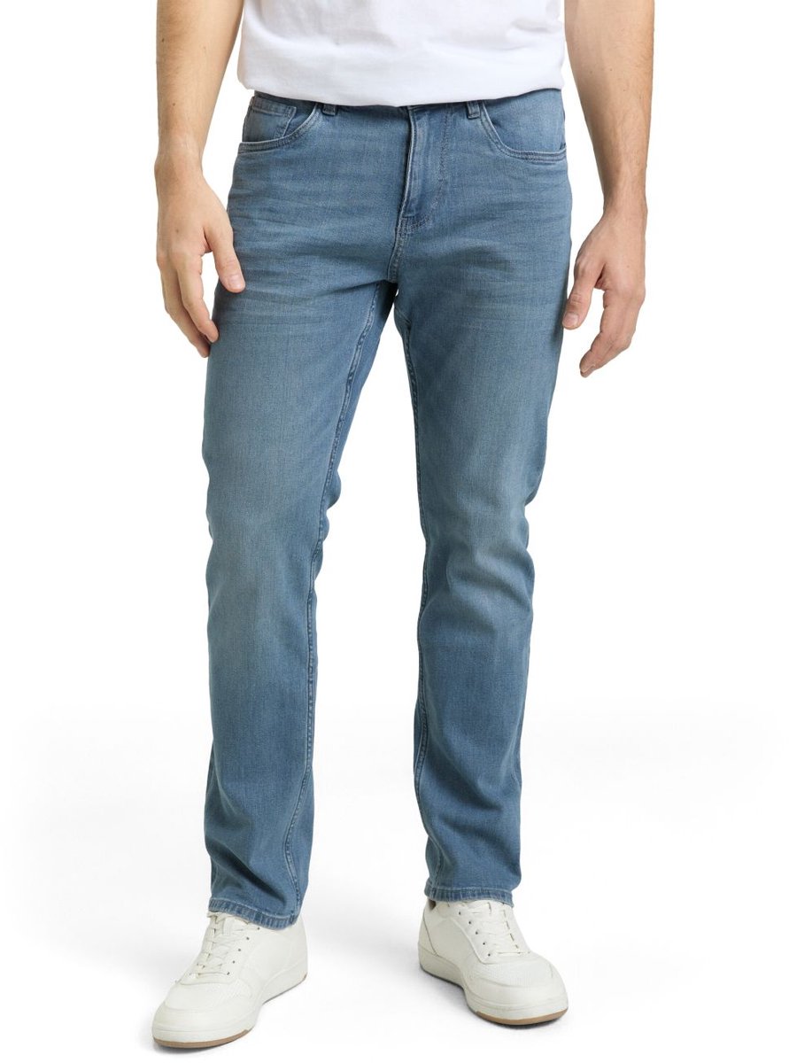 Tom Tailor Heren Jeans Broeken regular/straight Fit Blauw 40W / 34L Volwassenen