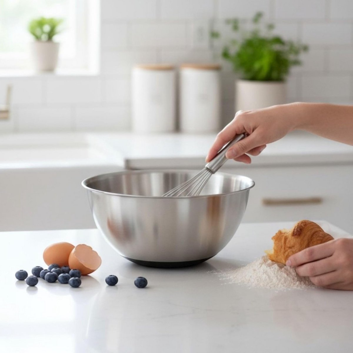 RVS Mengkom 0.5 Liter - Roestvrijstalen Beslagkom voor Keuken