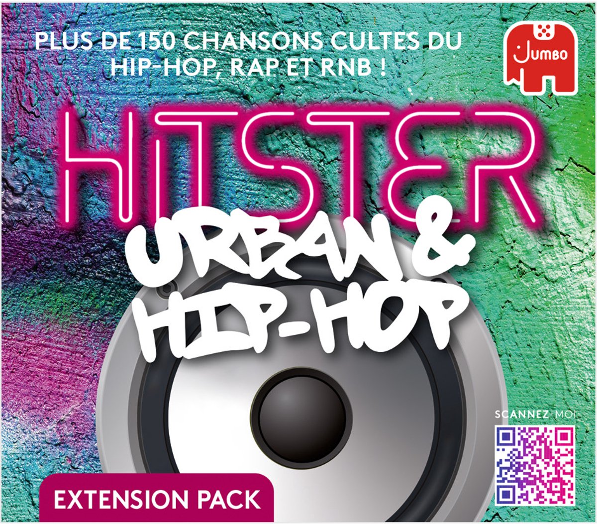 Jumbo - Hitster - Urban & Hip-Hop Franse editie - Franstalig Partyspel - Actiespel - Muziekspel vanaf 16 jaar — cadeau in Partyspellen - foto 5