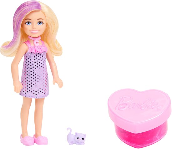 Mattel Barbie pop Chelsea Glam Party - verrassingsspeelgoed voor kinderen. — afbeelding 5
