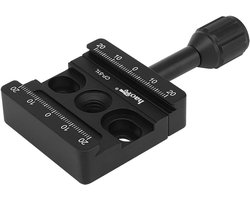 50mm Quick Release Klem Adapter met Lange Arm voor Statief en Monopod - Compatibel met Arca Swiss Platen