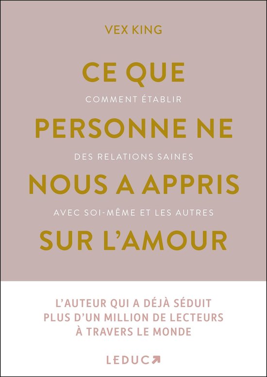 Ce que personne ne nous a appris sur l'amour - cover