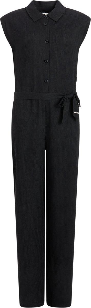 Protest PRTKenzy Jumpsuit Dames Normale pasvorm Knoopsluiting Zwart