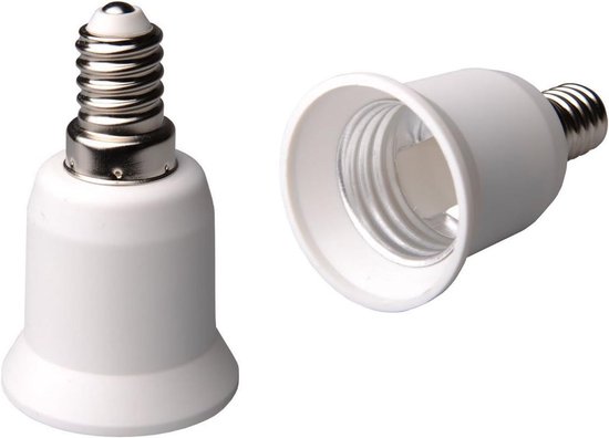 5x Lampvoet Adapter Set: GU10 naar E27 Fitting Converter voor LED en
