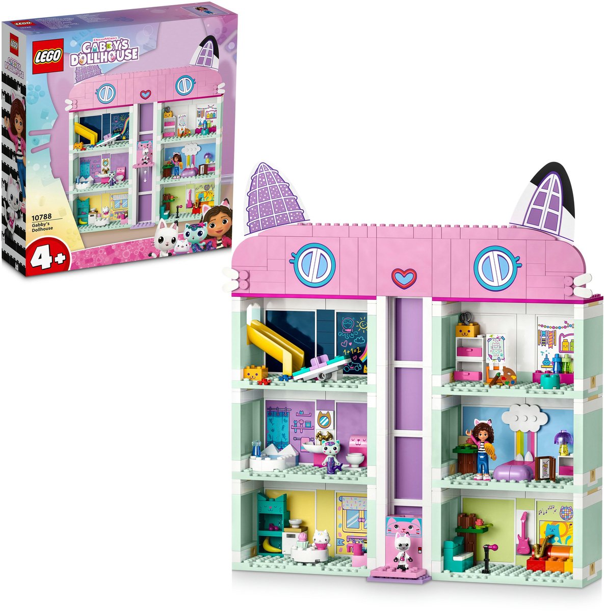 LEGO Gabby's poppenhuis Gabby's poppenhuis Speelgoed Speelgoed met 4 Minifiguren en Accessoires voor Kinderen 4+ - 10788 — afbeelding 11