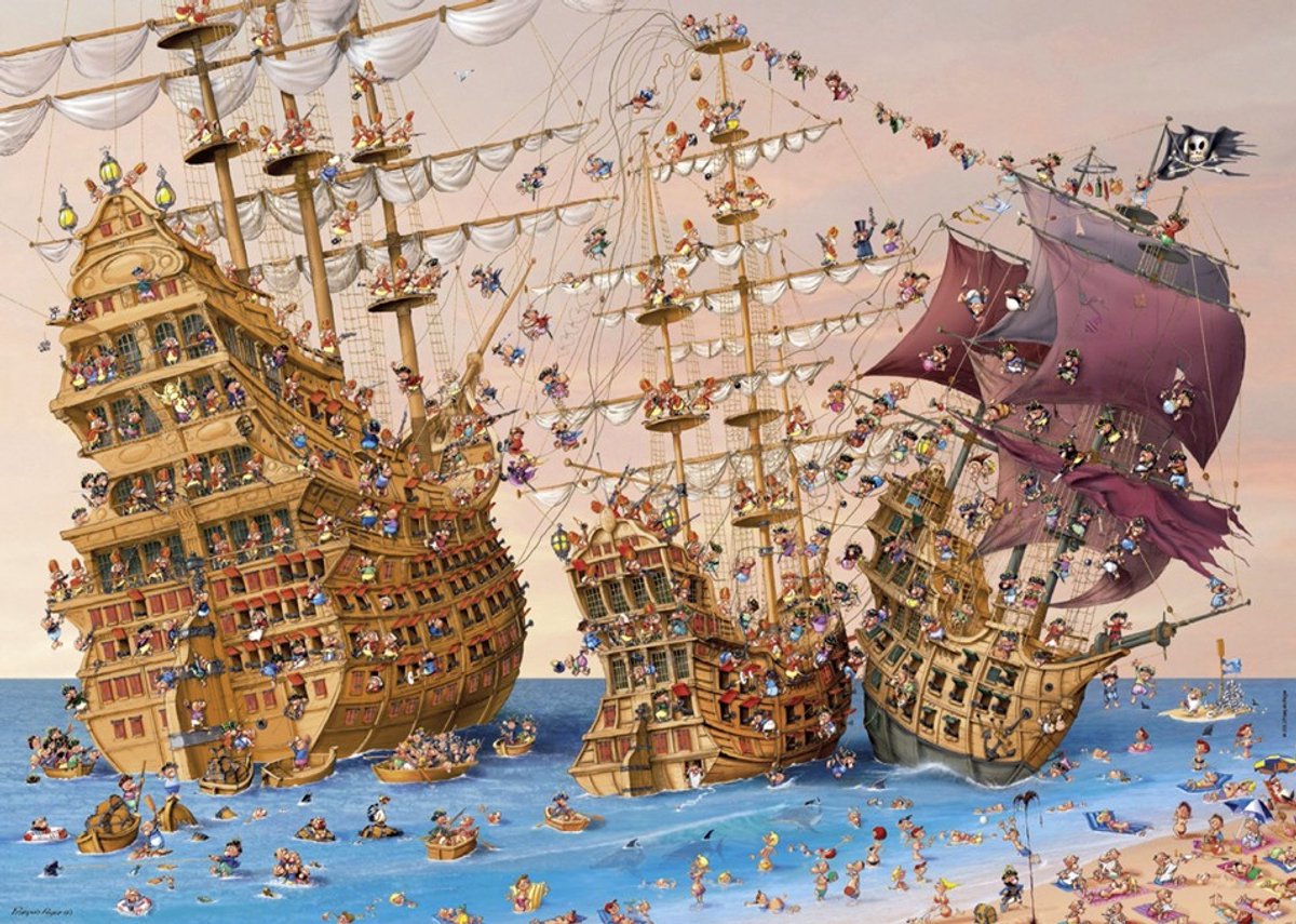 Heye Puzzel - Corsair, Ruyer