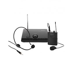 SubZero Draadloos VHF-microfoonsysteem, Headset & Lavalier