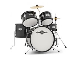 5-Delig Kinderdrumstel van Gear4music, Zwart
