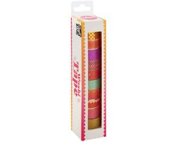 Washi Tape 1,5cmx3m - 10st.