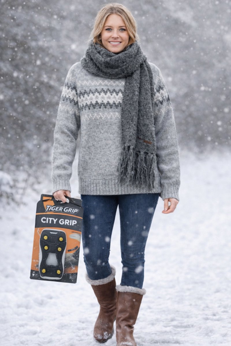 Pure Wool Trui Isa UJK-0426 Grijs