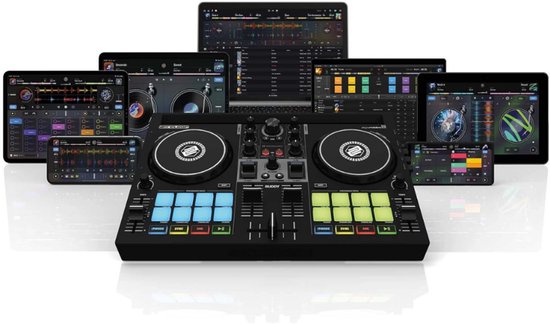 Aurixi® DJ Controller - DJ - Controller - Zwart - 22cm x 33cm x 5cm