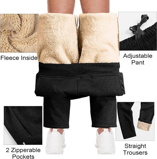 Comfortabele Heren Trainingsbroek voor Sport, Yoga en Casual Gebruik - Joggingbroek met Rechte Pijpen — afbeelding 3