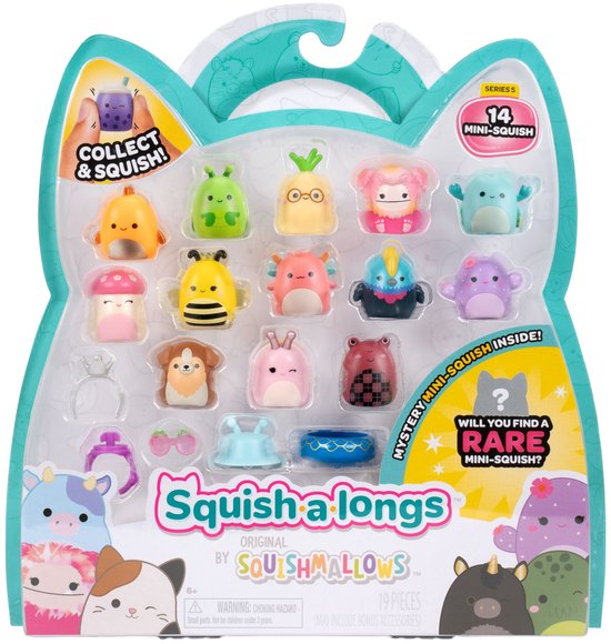 Squish-A-Longs - Lot de 14 (STYLE 2)