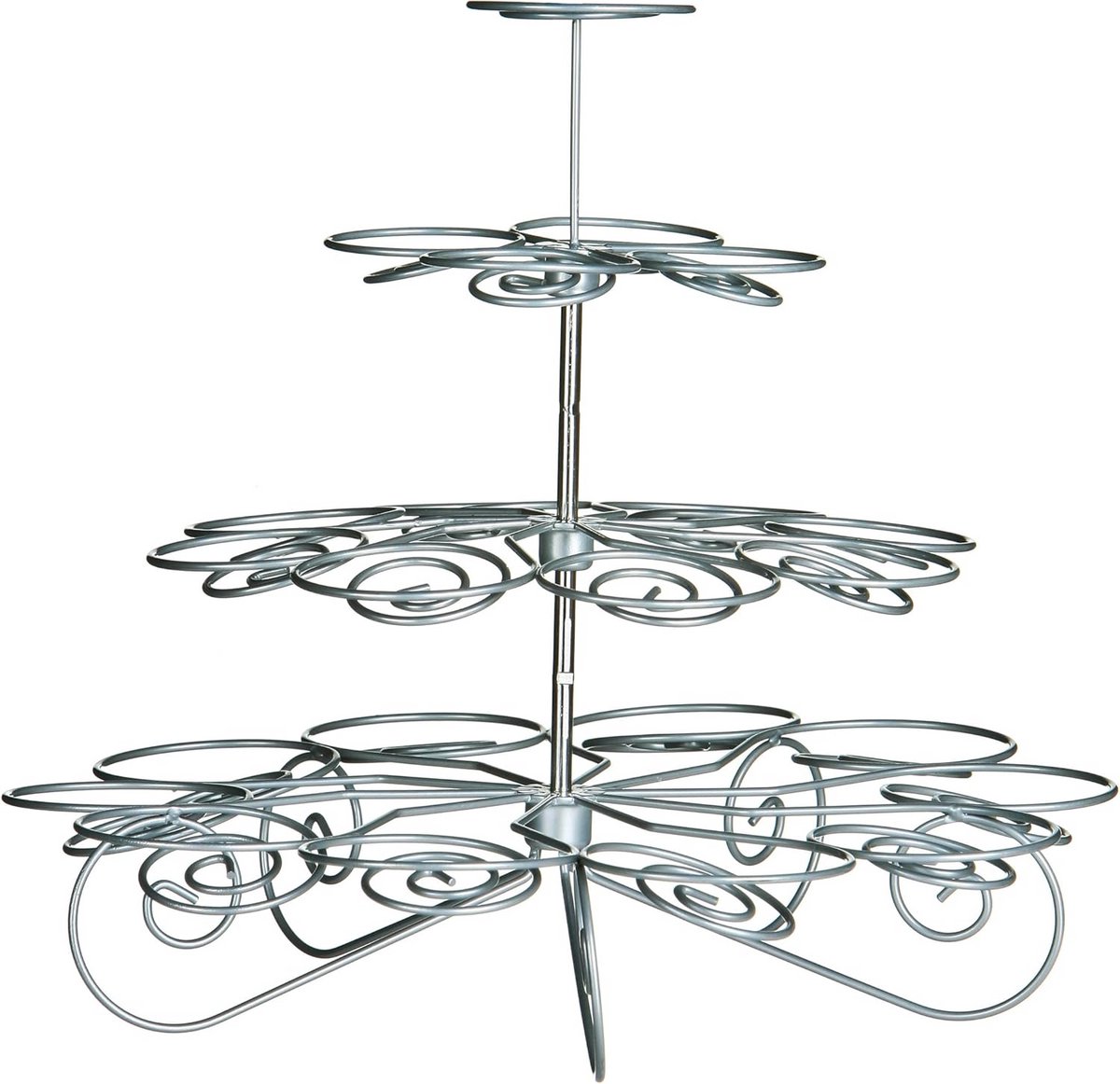Luxe Fruitmand in Nestvorm - Stijlvolle Chromen Mand voor Countertop