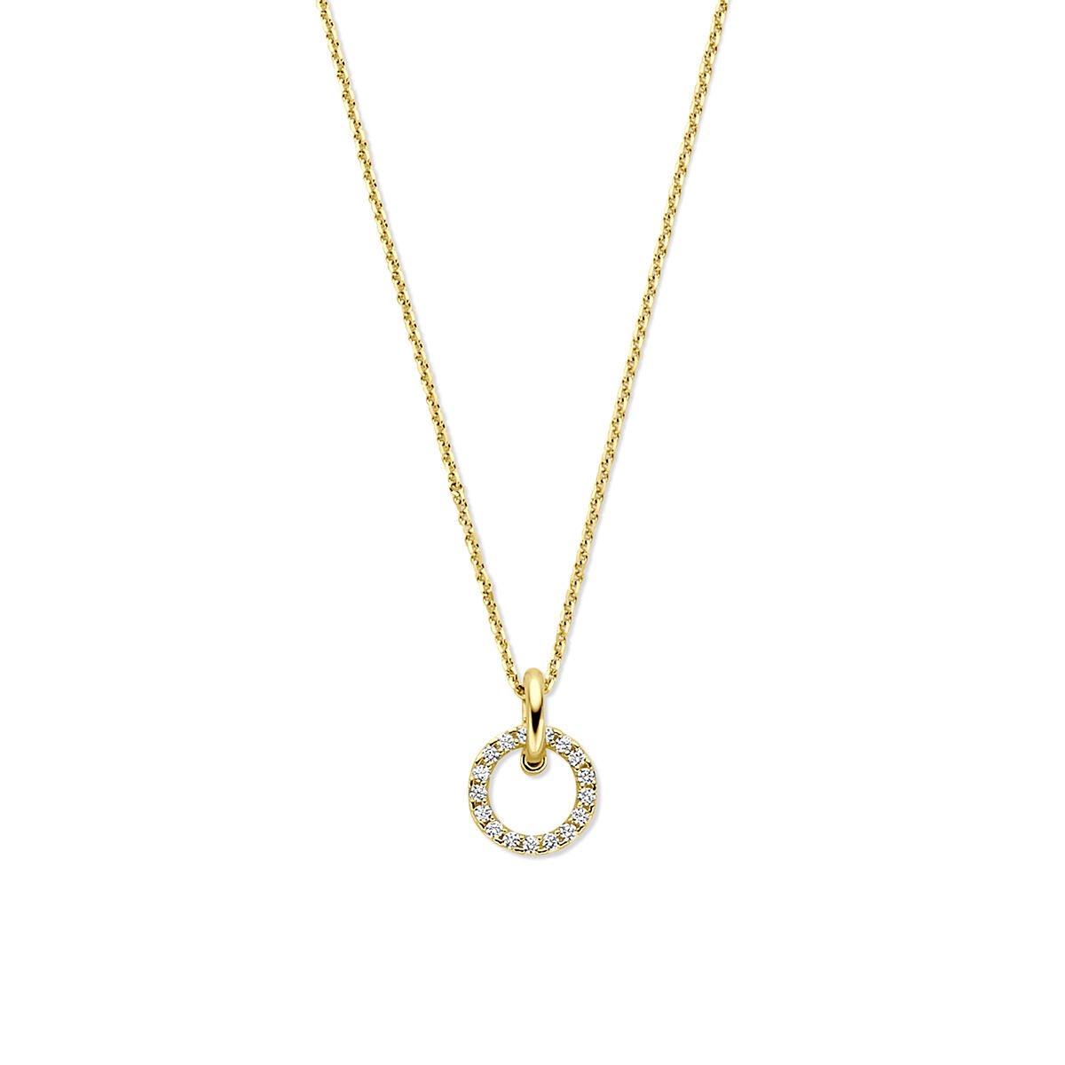 Collier zirkonia 40 - 42 - 44 cm