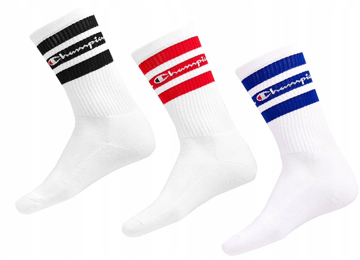 Champion Sokken 3-Pack Multicolour Katoen Multicolor