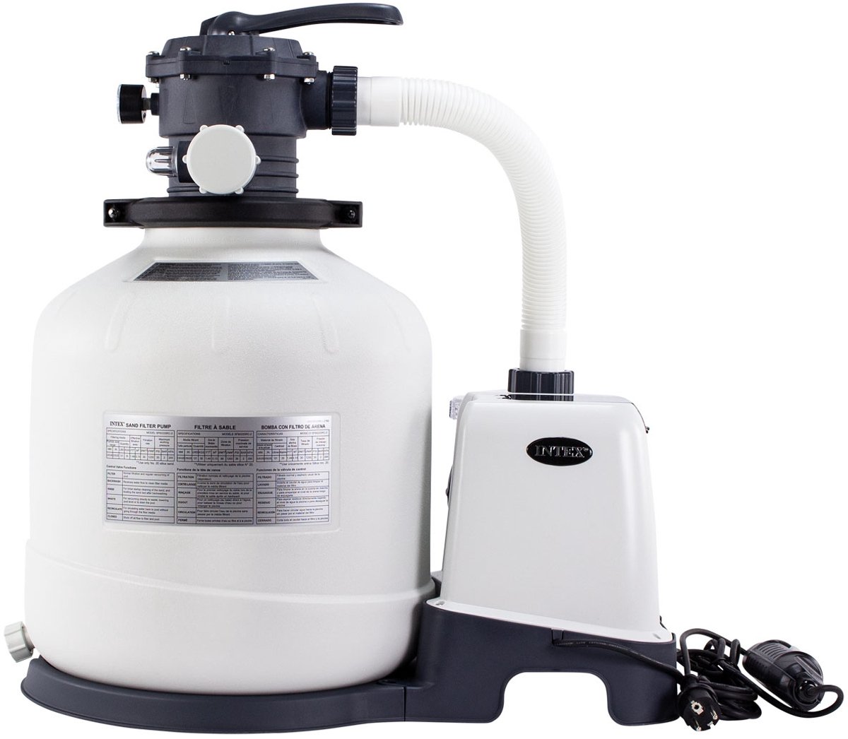 Bol.com Zandfilterpomp Intex SX3200 - 10m3 (8.3m3 / 12.0m3) aanbieding
