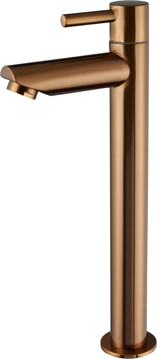 Ostiumhome® Altano - Hoge Fonteinkraan Brons - Koud Water - met PVD coating - inclusief montagemateriaal