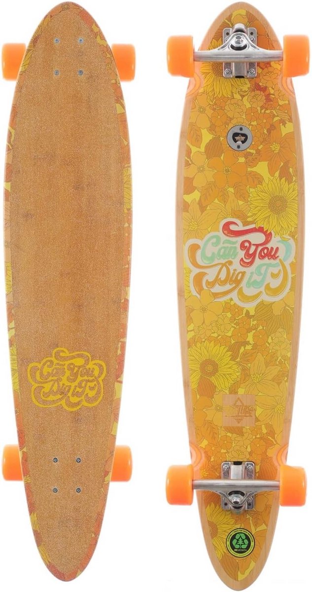 Compleet Longboard Bamboe 40 Inch | Perfect voor cruisen