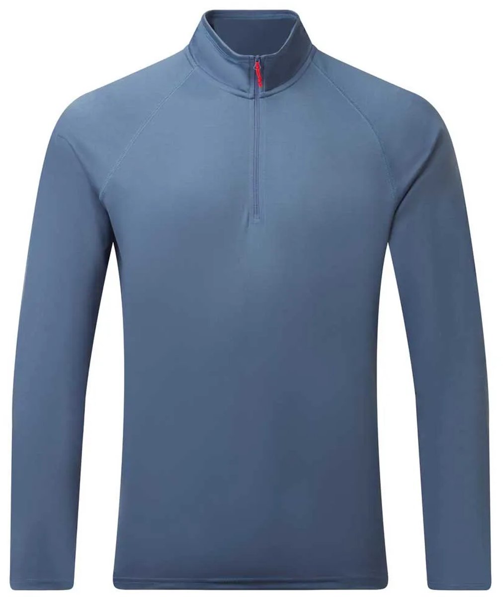 Gill Uv-shirt Met Lange Mouwen En Rits Blauw 2XL Man