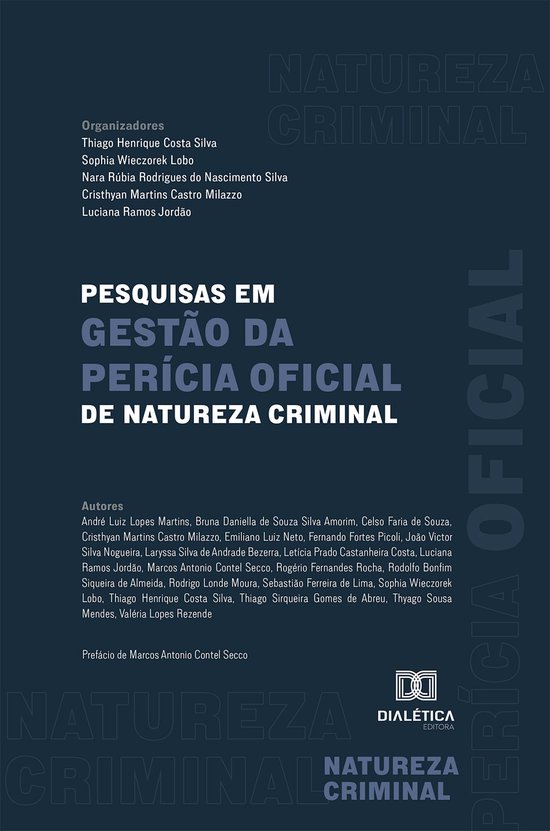 Pesquisas em Gestão da Perícia Oficial de Natureza Crimina ... - cover