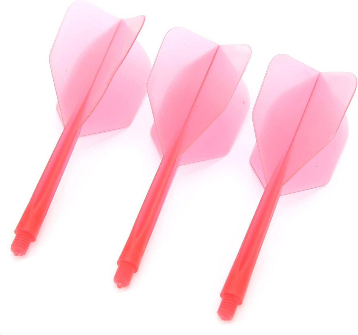 Dartpijlen Accessoires Set: 3x Geïntegreerde Shafts en Flights (Rood)