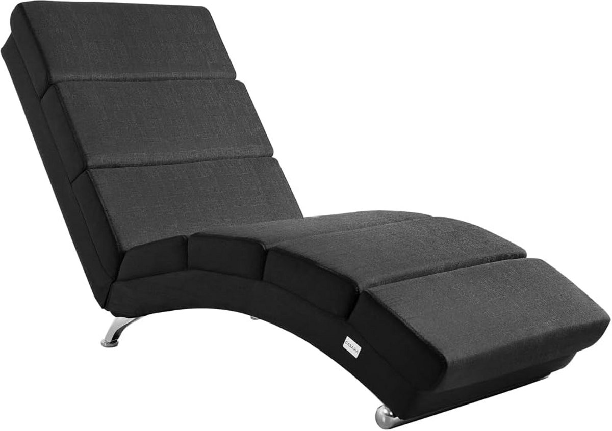 Ergonomische Relaxstoel XXL Antraciet met Hoge Belastbaarheid tot 180 kg