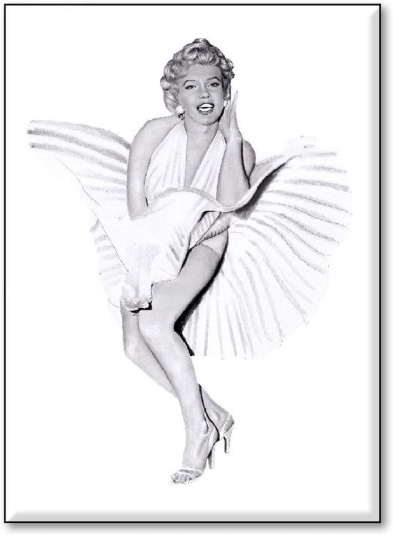Marilyn Monroe Poster Set A3 en A4 - Wanddecoratie voor Woonkamer en Slaapkamer