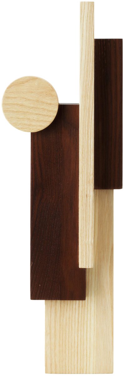 Join Sculpture Woondecoratie Large Ash/Carbonized Ash