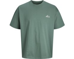 JACK&JONES - JCODUST SCRIPT BACK TEE SS CREW NECK - Heren - T-shirts