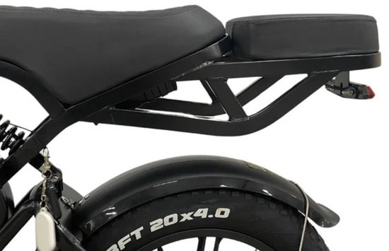 QM V20 PRO Luxury Full Options fatbike - zwart - elektrische fatbike — afbeelding 3