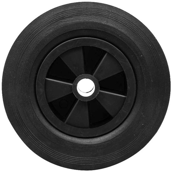 Los wiel voor neuswiel 200 x 50 mm anti-lek kunststof velg — afbeelding 3