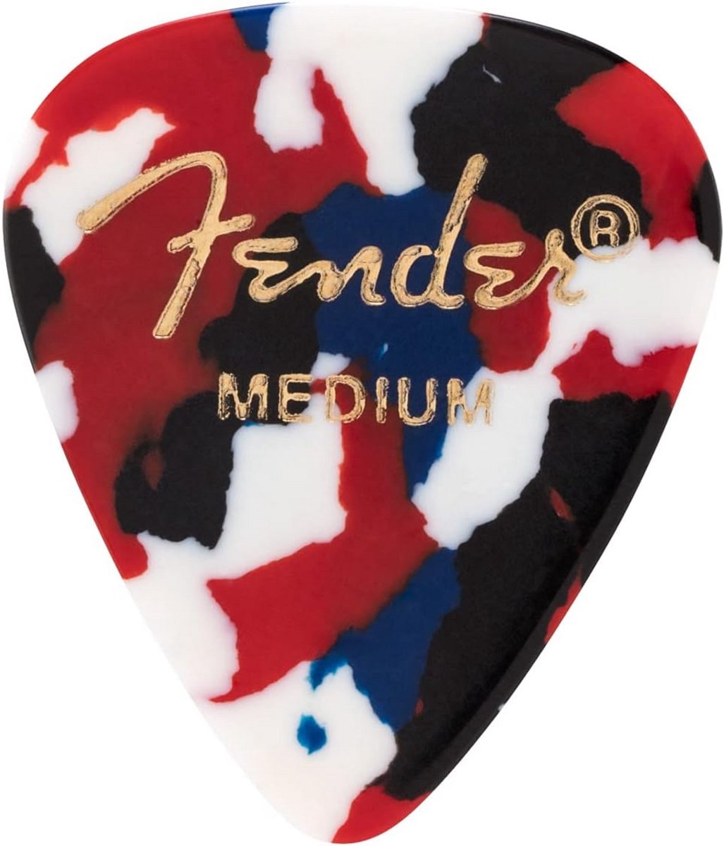 Gitaar Plectrums - Plectrums - Muziek Spelen - Medium Dikte Celluloid - 12 Stuks - Confetti