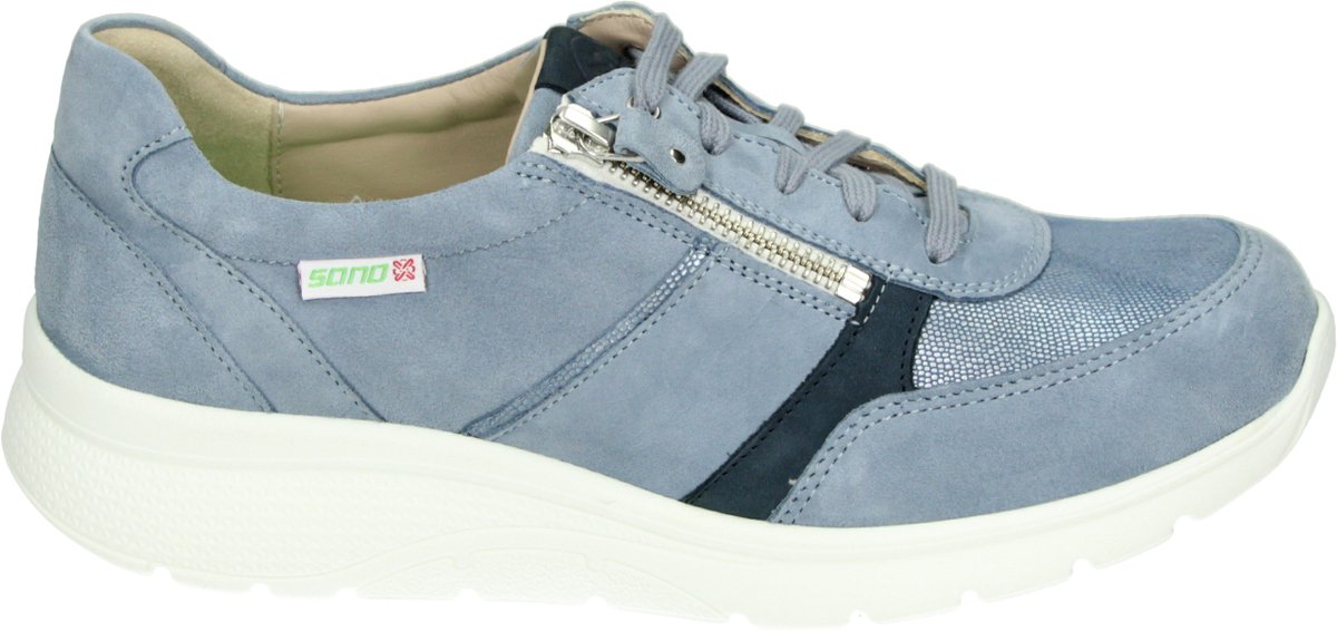 Mephisto Sano - IZAE - Lage sneakersDames sneakers - Kleur: Blauw - Maat: 38