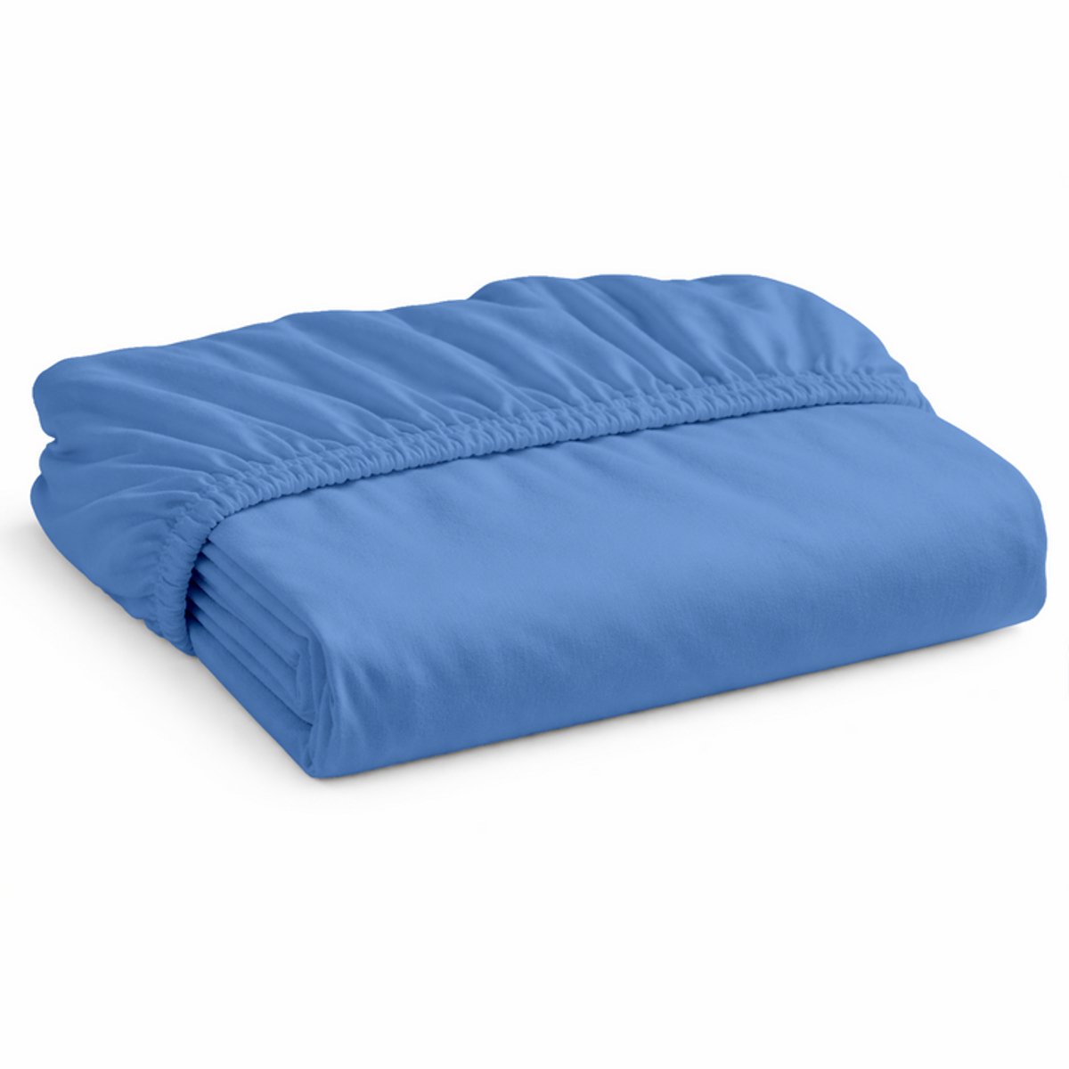 Decoware hoeslaken - Jersey - Blauw - 140x200cm - Geschikt voor matrassen tot 25 cm