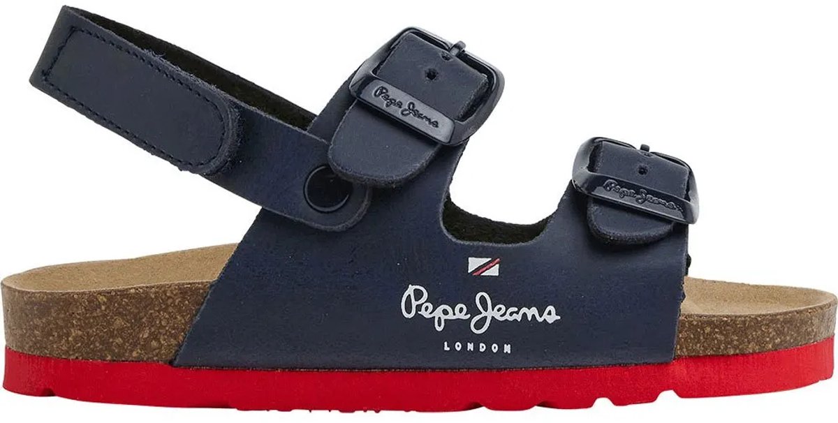 Pepe Jeans Bio Double Kansas Bk Sandalen Blauw EU 28 Jongen
