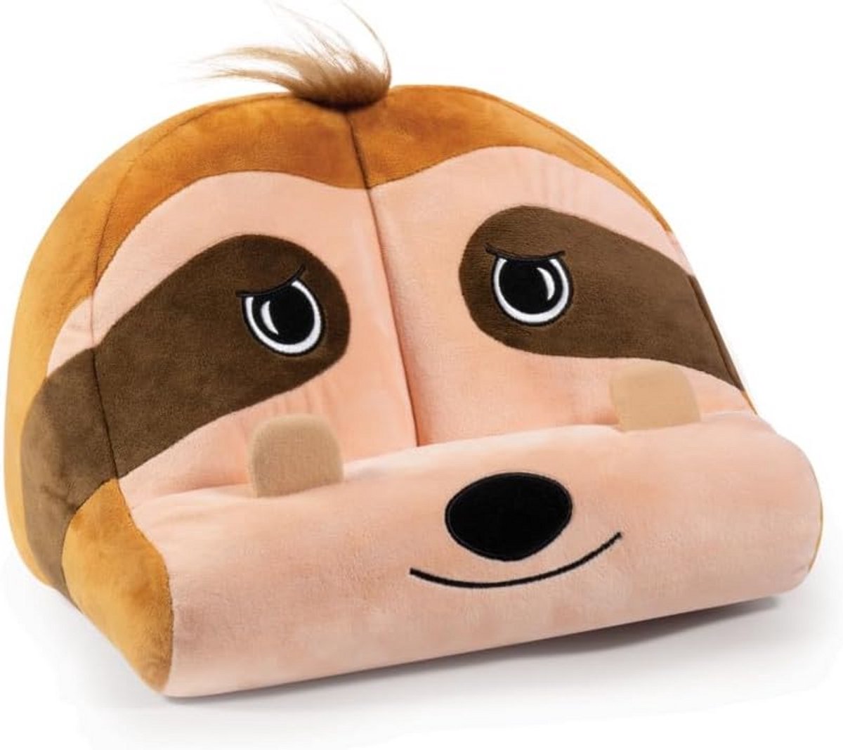 Leeskussen - Boekhouder Tabletstandaard - Comfortabel Lezen - Met Zijvak - 32 x 26 cm - Wit