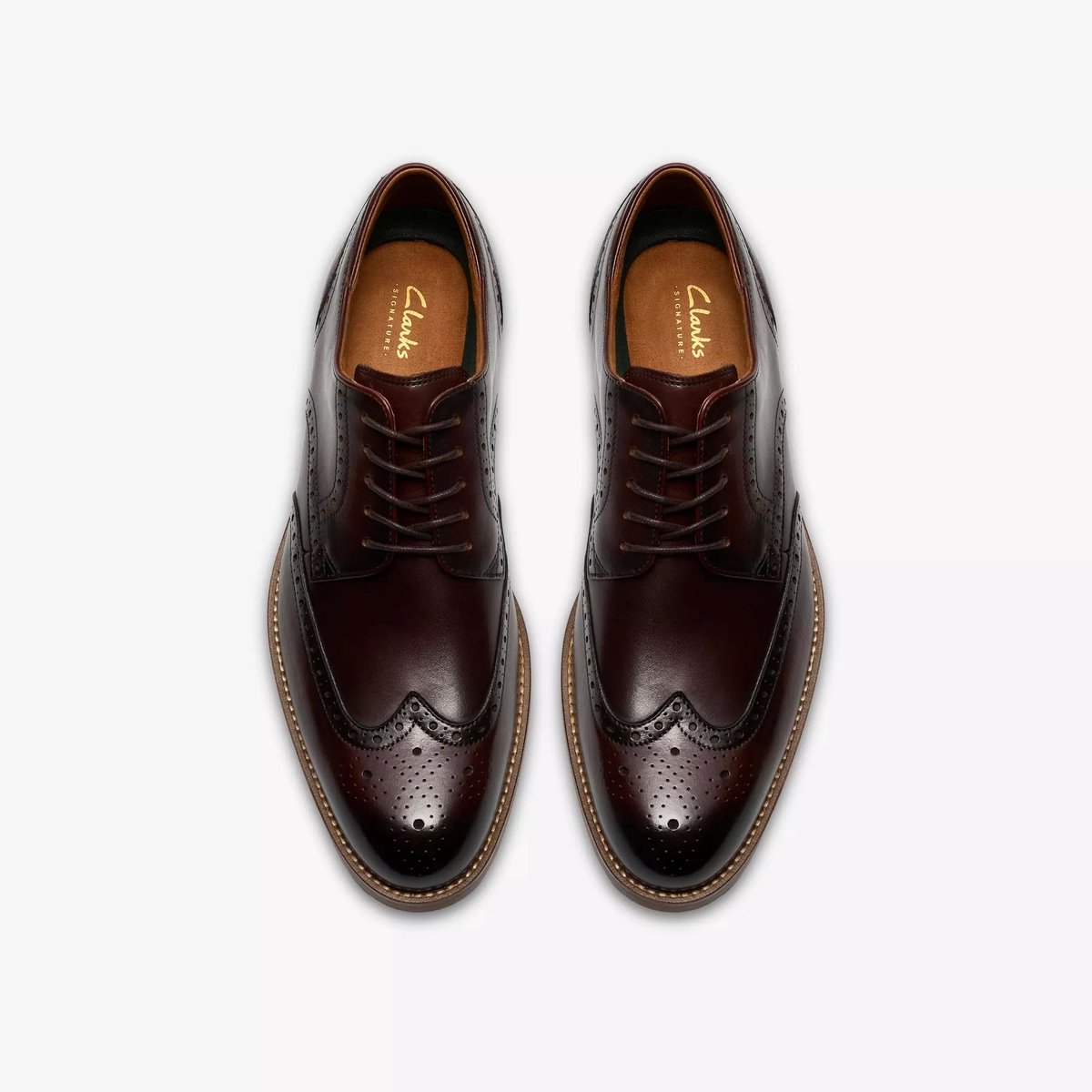 Clarks Veterschoen Bruin - Maat 8,5 - 42,5