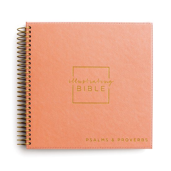 NIV, Spiral-bound Illustrating Bible: Psalms and Proverbs, L ... - cover