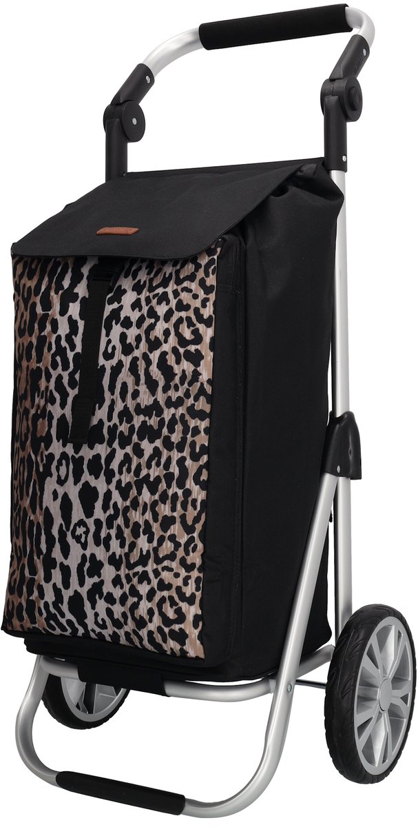 Beagles Alberic Boodschappen trolley - Luipaard