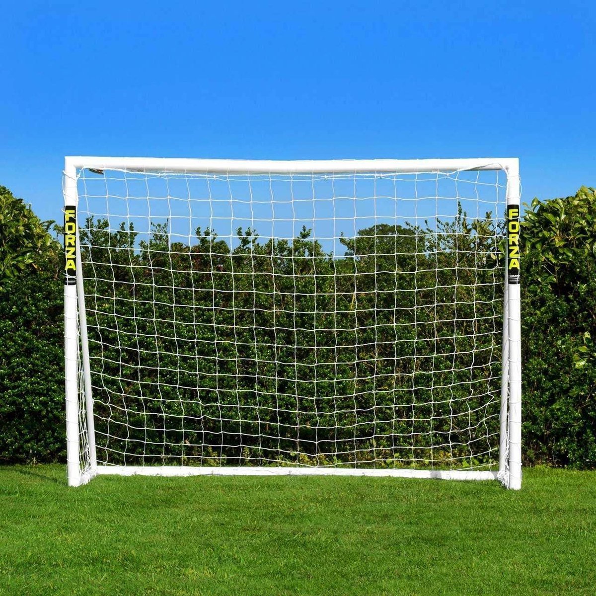 Voetbaldoel - Trainingsdoel - Tuin voetbal - Snel op te zetten - 244x182 cm - Zwart