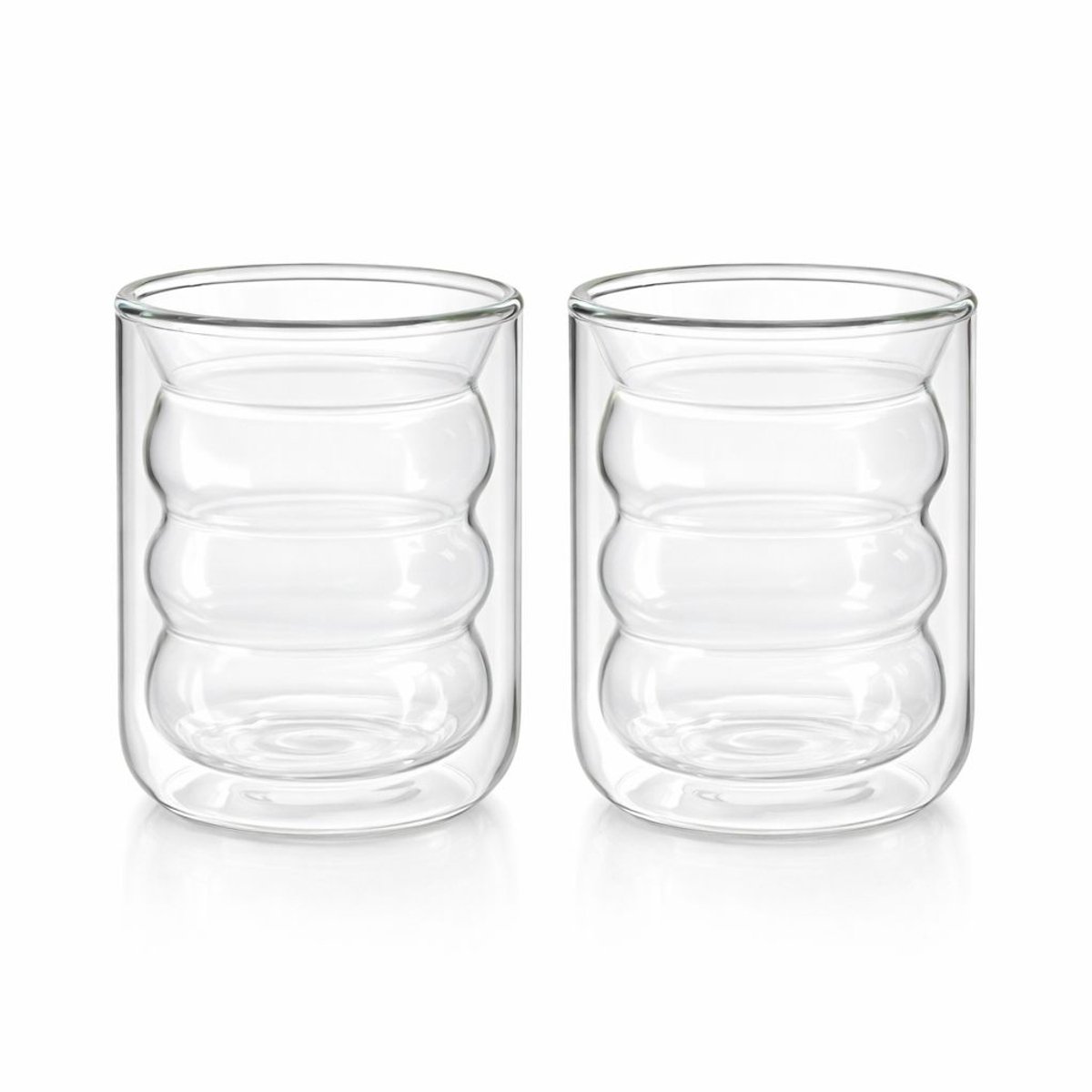 Majestix Dubbelwandige Bubbel Glazen - Set van 2 glazen - 210 ML - Thermisch Isolerend - Latte Macchiato - Cappuccino - Espresso - Koffie - Thee