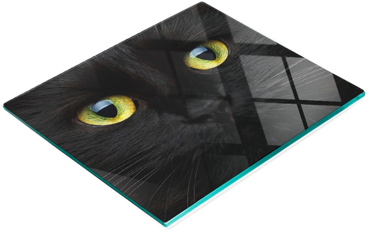 Gehard multifunctioneel decoratief bord met kattenoogmotief, 60x52 cm