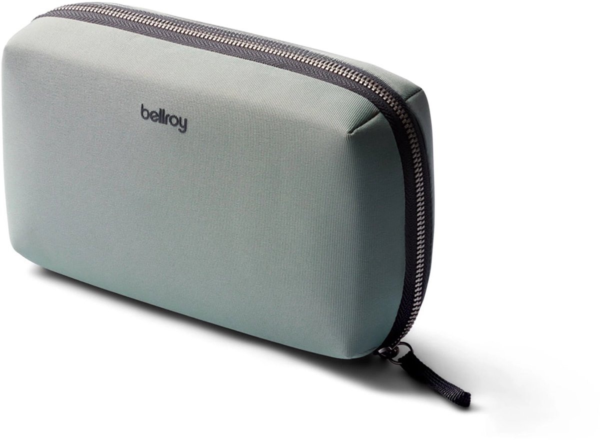 Bellroy Tech Kit Accessoires Tas – Milieuvriendelijk van Gerecyclede Materialen – Praktisch en Modern Ontwerp – Bevat Gerecyclede Bronnen zoals PET-Flessen en Visnetten - Groen