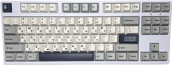 Astro Keycaps Astro Grey Keycaps - Keycaps voor Gaming Toetsenbord - Cherry - PBT ...