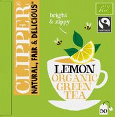 Clipper - Biologische Thee - Green Tea Lemon - Groene Thee Citroen - 4 x 50 theezakjes