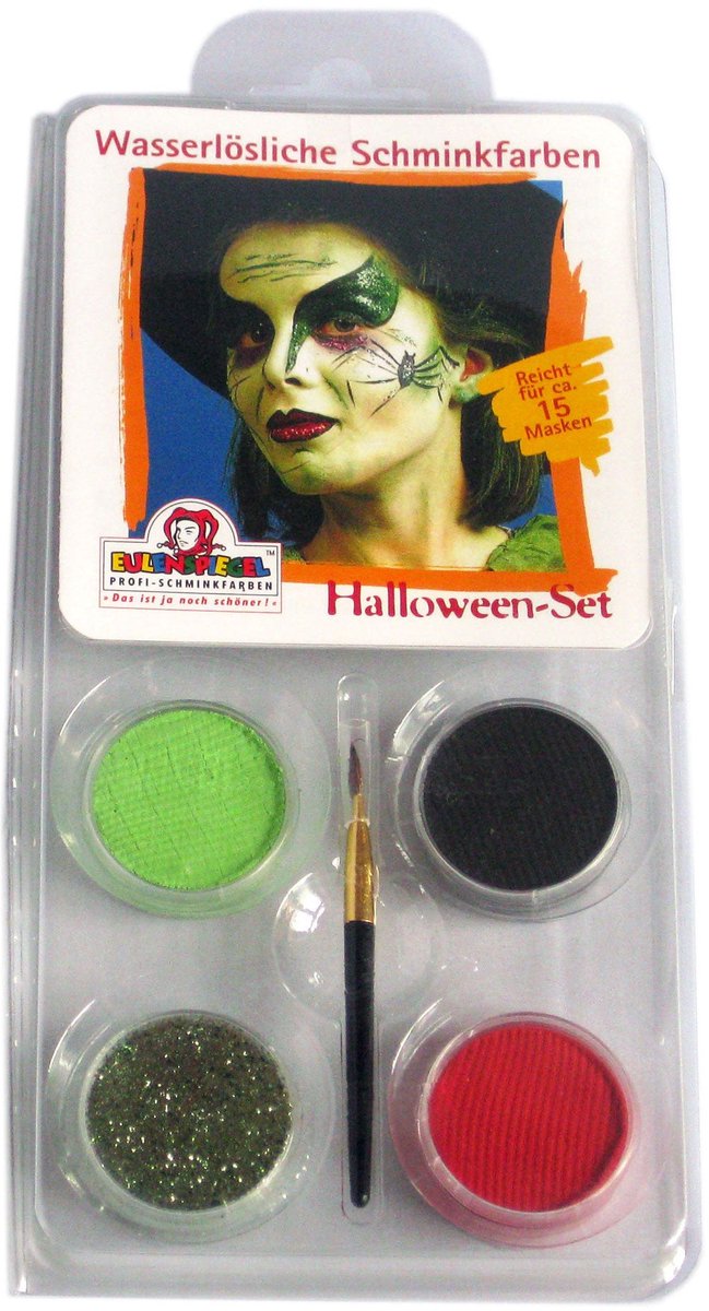 Boze heks make-up set 4 kleuren