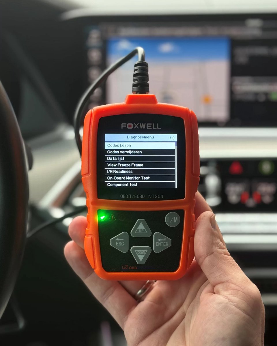 Foxwell NT204 NL OBD2 Scanner | Diagnoseapparaat Auto | Foutcodes Uitlezen & Wissen | OBD2 EOBD CANBUS | Nederlandse Software | 5 jaar garantie thumbnail 3