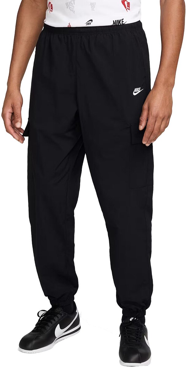 Nike Club Woven Cargo Broek Hj1990-010 Kleur Zwart