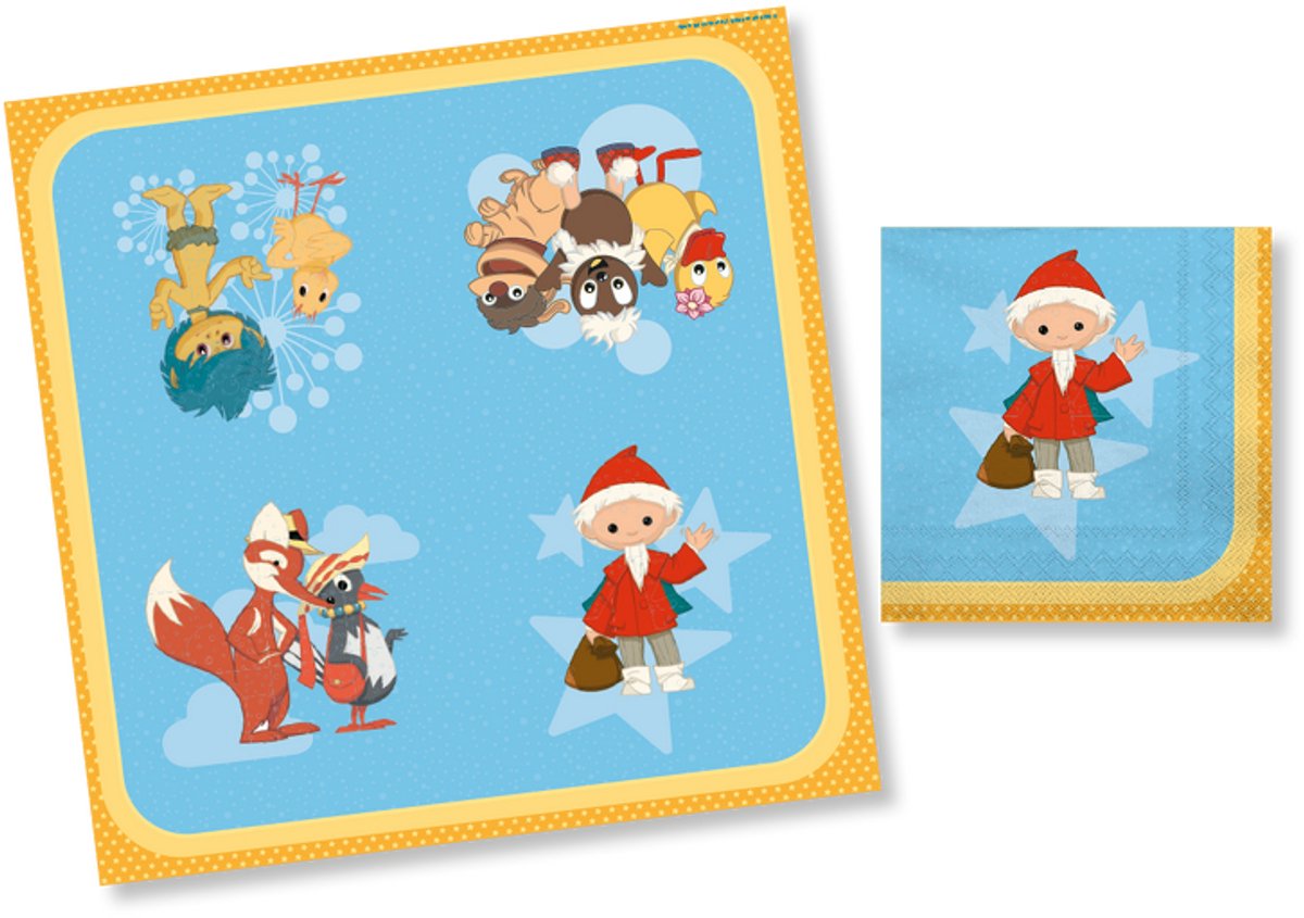20 Sandman servetten 33cm